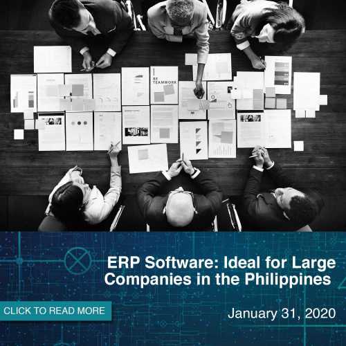 ERP Software Philippines: Ideal for Large Companies