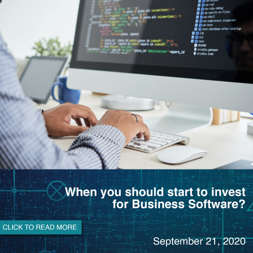 When you should start to invest in Business Software?