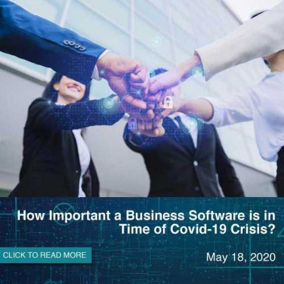 How Important a Business Software is in Time of Covid-19 Crisis?