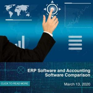ERP Software and Accounting Software Comparison
