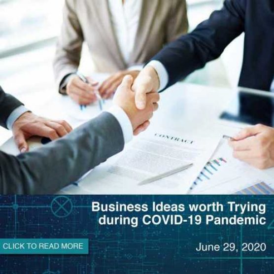 Business ideas worth trying during Covid-19 Pandemic