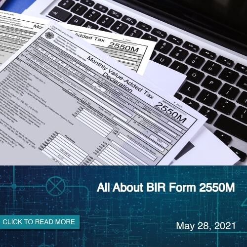 All About BIR Form 2550M