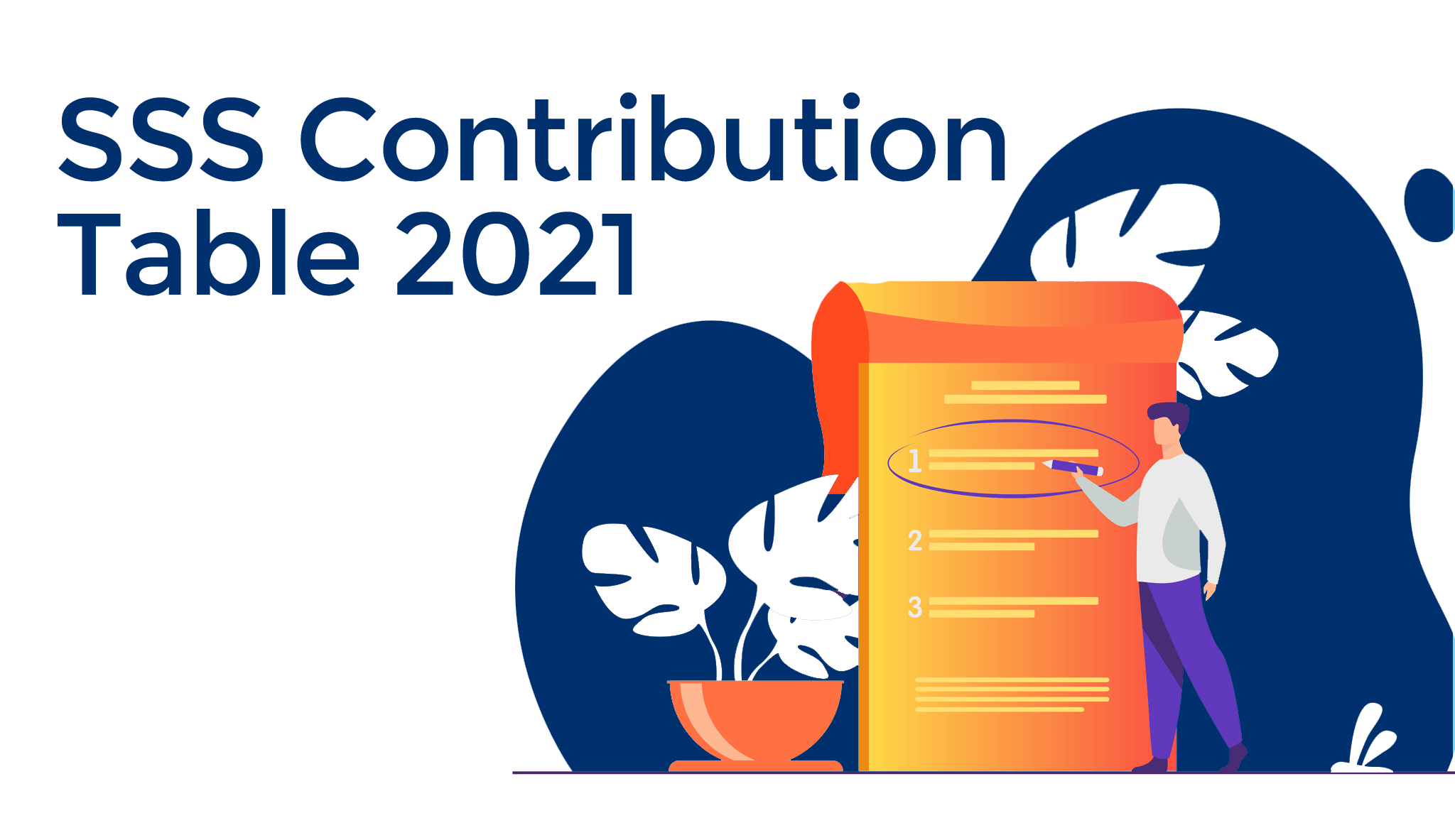 SSS Contribution Table 2021