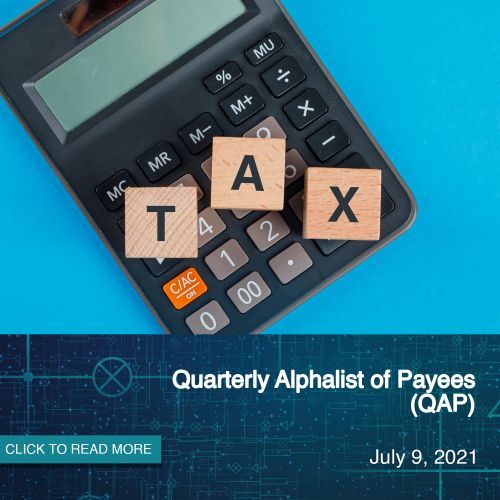 Quarterly Alphalist of Payees (QAP)