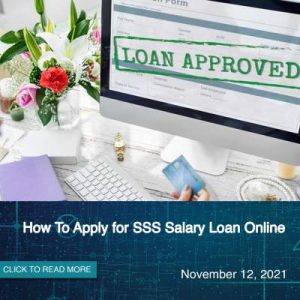 How To Apply for SSS Salary Loan Online