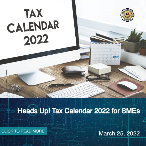 Heads Up! Tax Calendar 2022 for SMEs