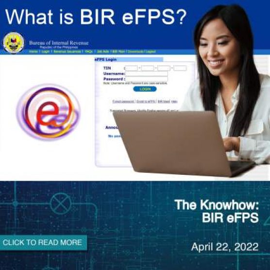 The Knowhow: BIR eFPS