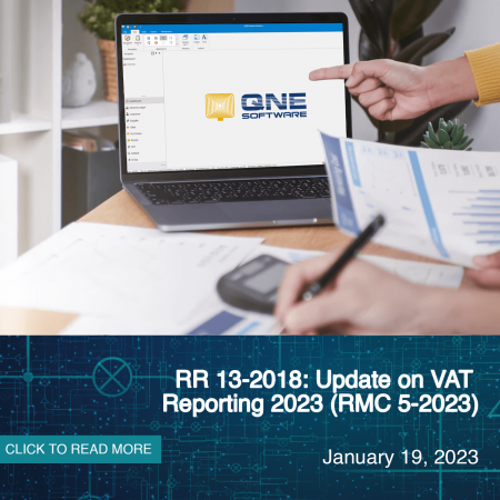 RR 13-2018: Update on VAT Reporting 2023 (RMC 5-2023)