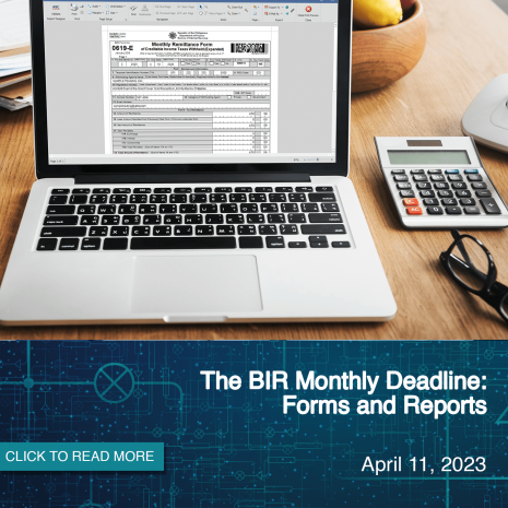 The BIR Monthly Deadline: Forms and Reports